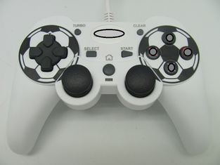 12 câble d'USB de câble par contrôleur sans fil de jeu de l'axe Ps3 USB du bouton 4 avec l'indicateur de LED